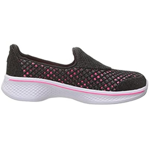 Skechers Go Walk 4 Slip-On Kids Sneaker - Picture 3 of 8